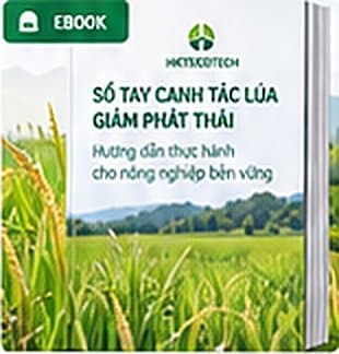 Cover of the low-emission rice farming handbook