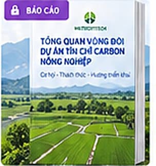 Cover of the agricultural carbon credit project lifecycle report